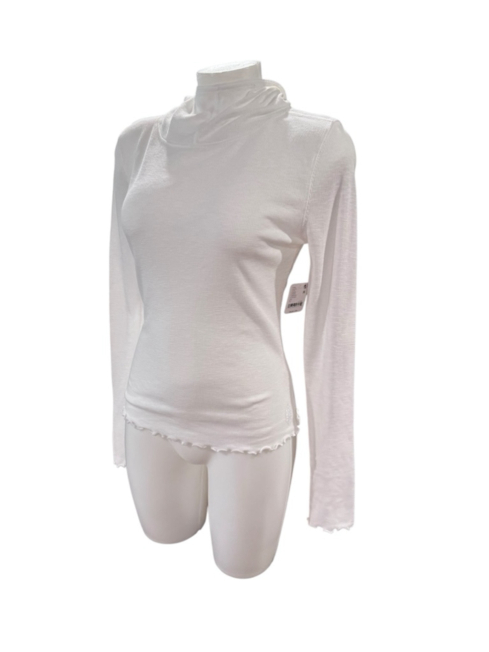 Women's Free People breathe easy Long Sleeve Tee White L q5